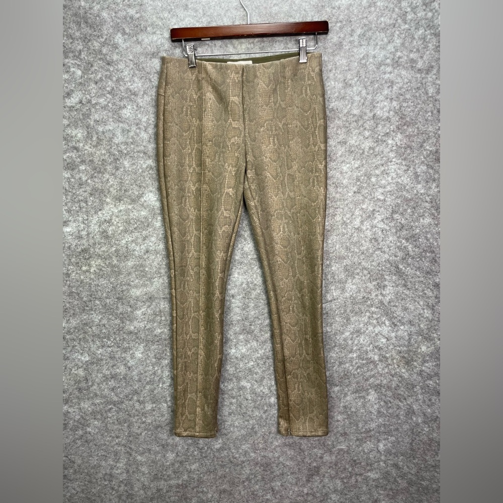 Anthropologie Snakeskin Animal Print Stretch Legging Pants Women’s Sz 27 Pull On